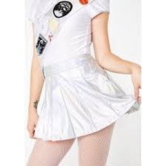 #6❤️ New Dolls Kill Space Cadet skirt and top only - Picture 2 of 8